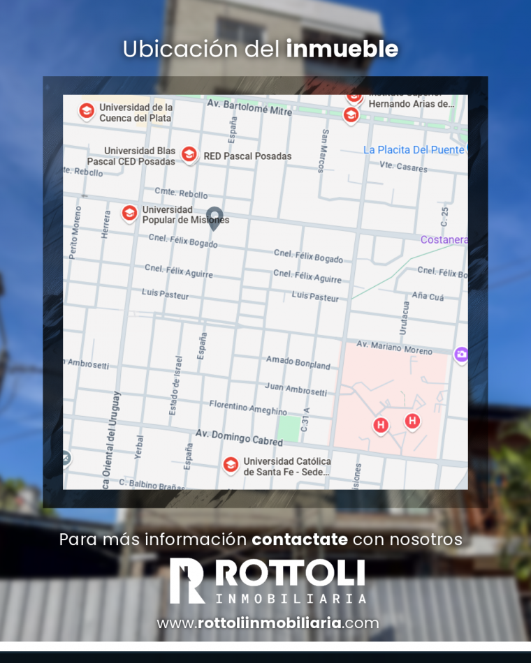 DEPARTAMENTO EN VENTA-POSADAS MISIONES