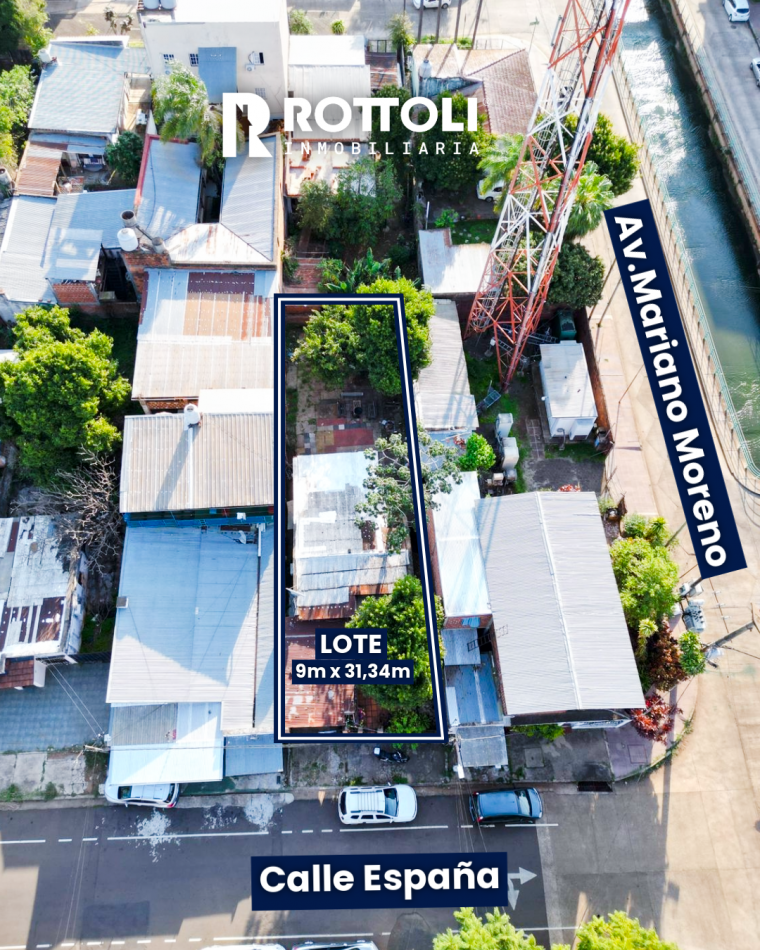 HERMOSO LOTE EN VENTA-A PASOS DEL CENTRO-POSADAS MISIONES