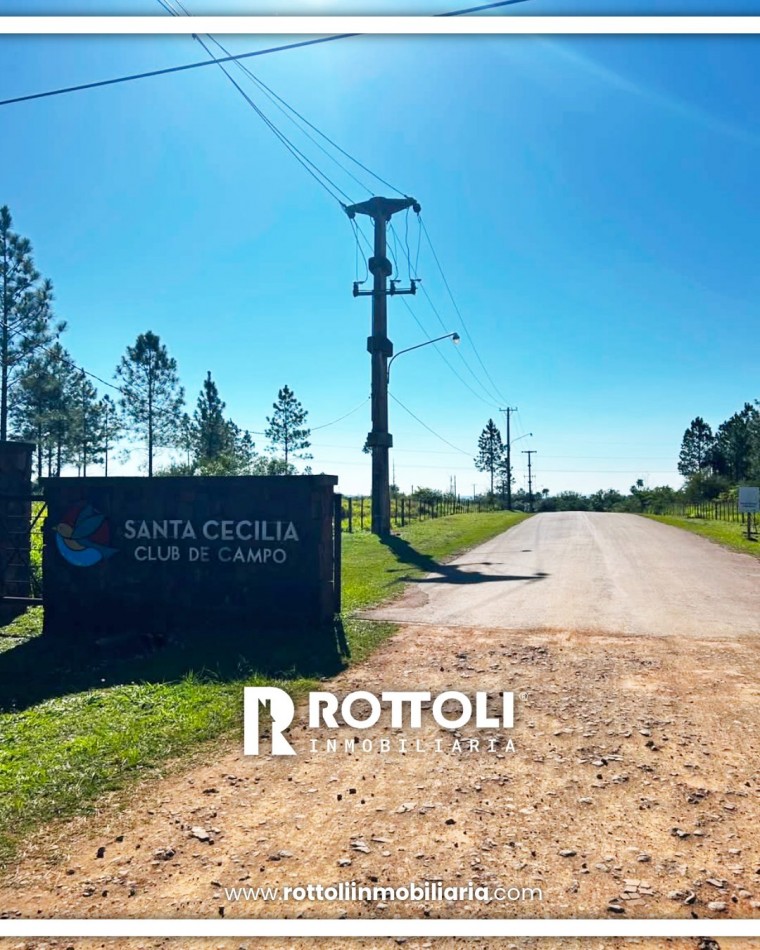 HERMOSO LOTE EN VENTA-BARRIO PRIVADO SANTA CECILIA CANDELARIA MISIONES