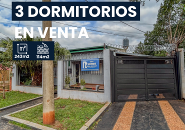 HERMOSA CASA DE 3 DORMITORIOS EN VENTA-POSADAS MISIONES
