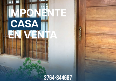 HERMOSA CASA EN VENTA APTA A CREDITO-POSADAS MISIONES