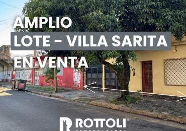 HERMOSO LOTE EN VENTA-VILLA SARITA POSADAS